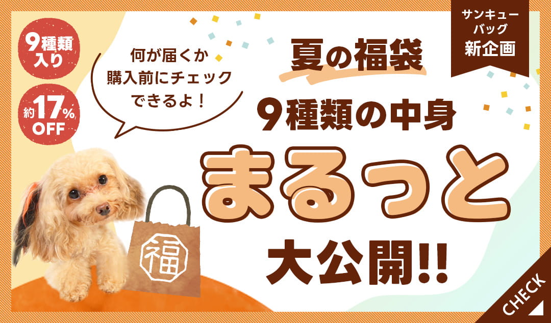 通常価格より約17%OFF！夏の福袋販売！