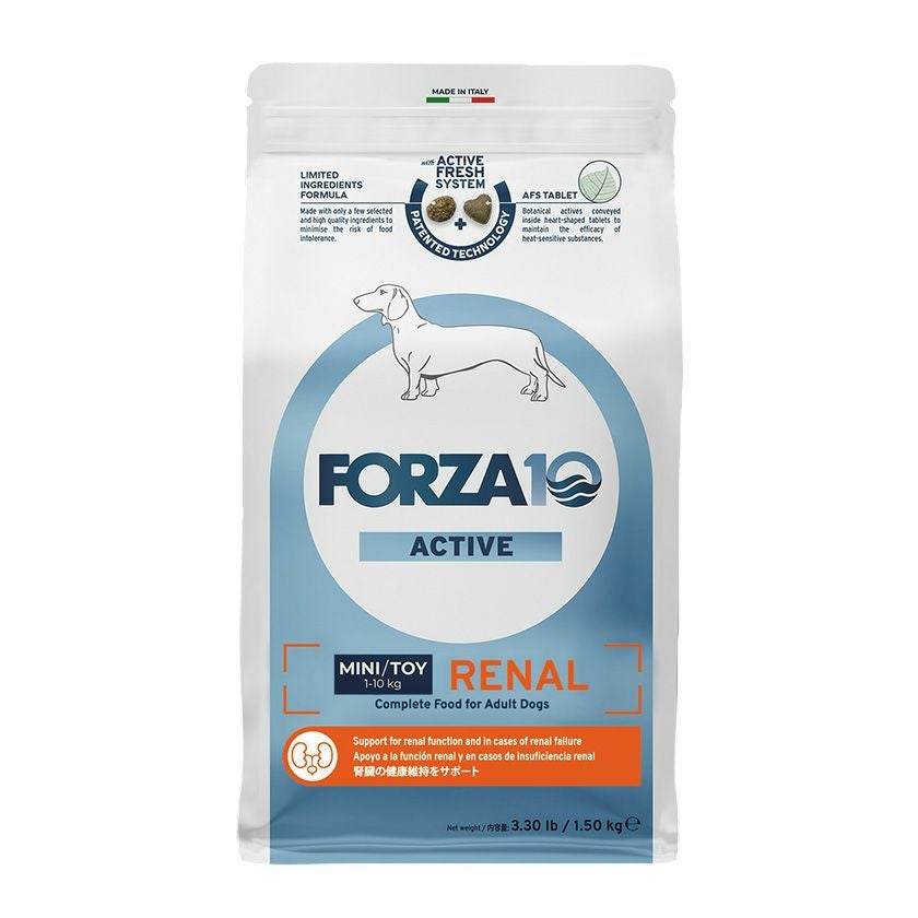 【FORZA10 フォルツァディエイチ】リナール アクティブ ミニ 腎臓ケア 1.5kg