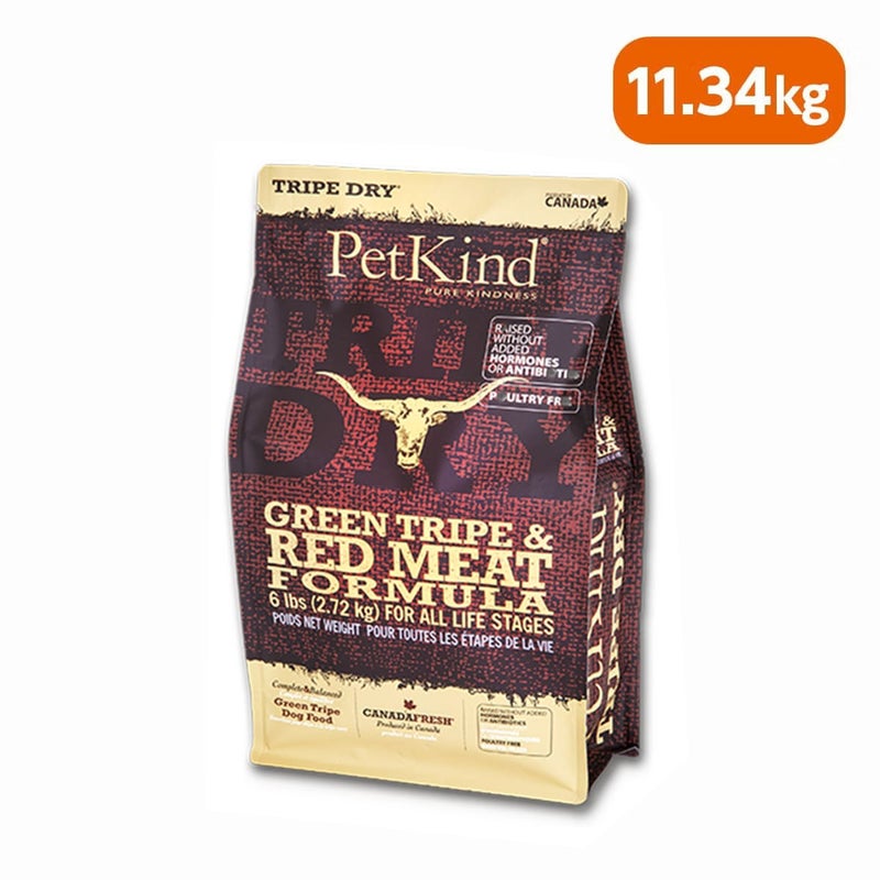  【PetKind ペットカインド】トライプドライ GOLD LINE レッドミート 11.34kg