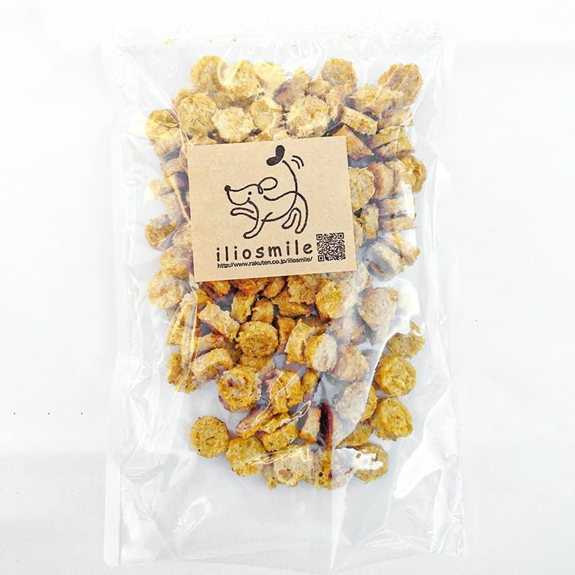  【無添加】天然ハーブ育ちモンゴル産 馬肉ミニチップ コラーゲン 150g