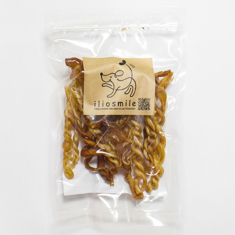 【無添加】天然ハーブ育ちモンゴル産 馬アキレス（小型犬用ツイスト）60g