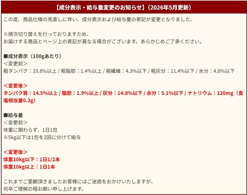 【国産 無添加】関節ケアサプリ　WALKY WALKY 60g(2g×30包)の与え方の例です