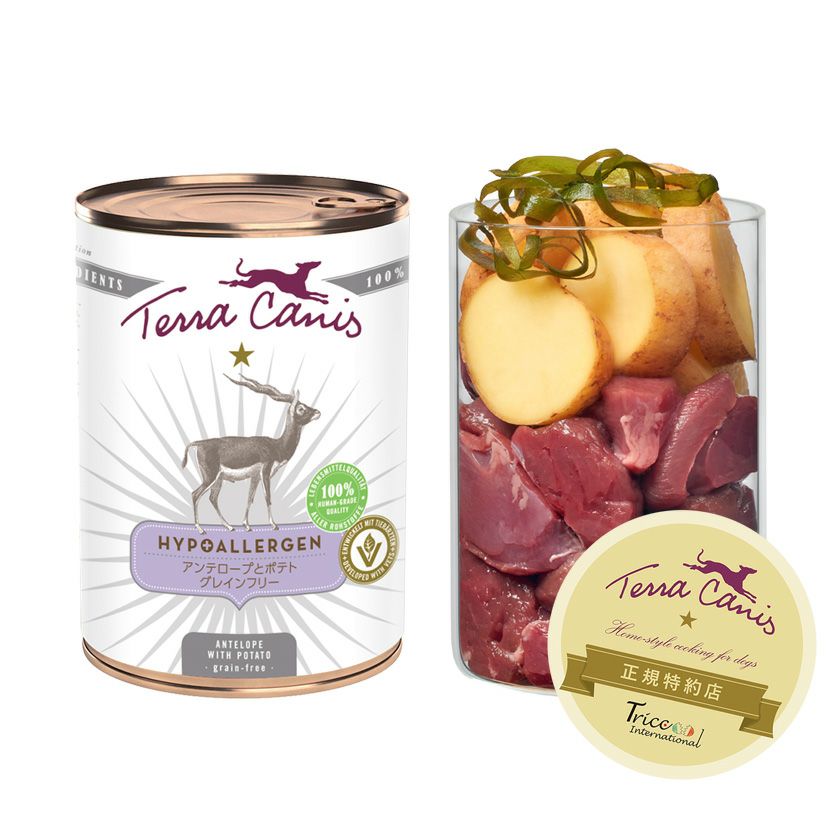 テラカニスTerra Canis ハイポ　馬肉 ウエットフード 17缶 ハイポ（低アレルギー）：馬肉｜テラカニス（Terra Canis）- 正規特約