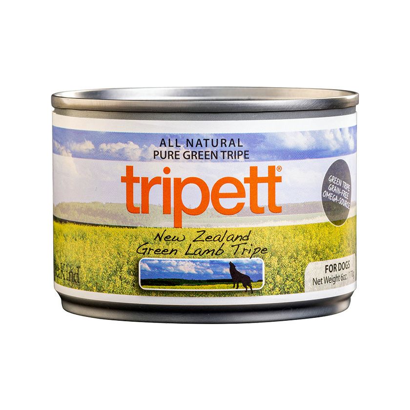 【PetKind ペットカインド】トライペット ニュージーランド グリーンラムトライプ 170g パッケージ