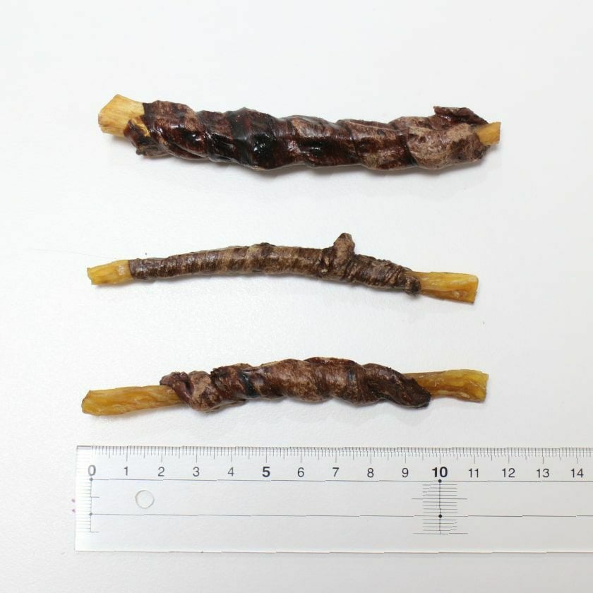 【無添加】天然ハーブ育ちモンゴル産馬ラング(肺)巻き背筋スティック 120g