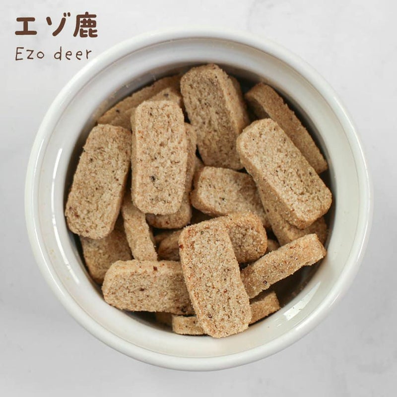  週末セール：【無添加】pupuビスケット エゾ鹿 30g